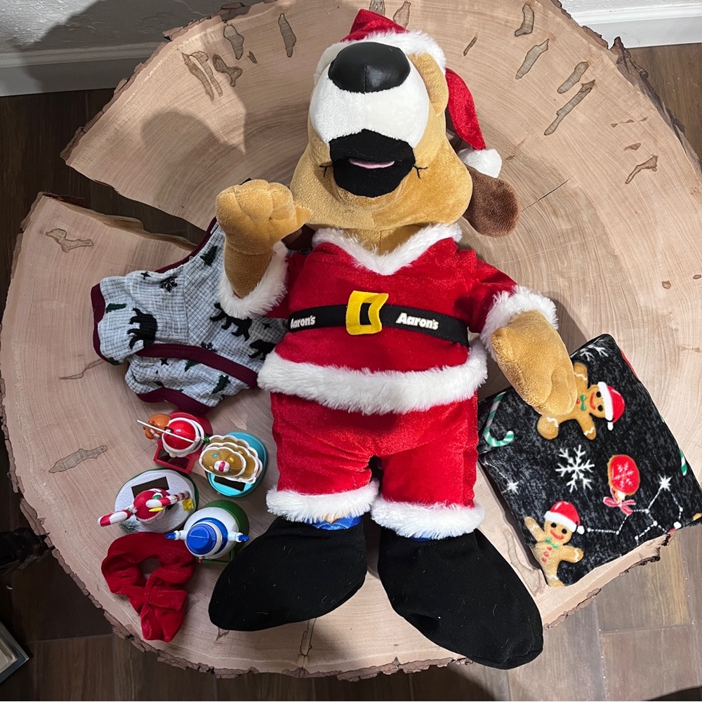 Christmas Extravaganza! Santa Dog, Gingerbread leggings, solar toys and Dog PJs